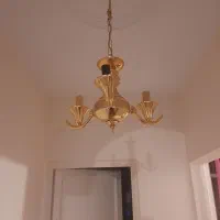 لوستر برنج ۳ شاخه