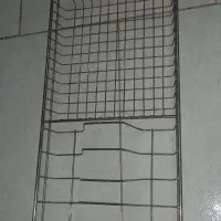 آبچکان استیل ۷۵سانتی+پلاستیکهای بست دوطرف