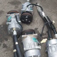 کمپرسور کولر ماشین تیبا پراید پژو اتومبیل