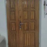 درب منزل طرح چوبی
