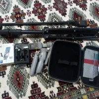 گیمبال موبایل میکروفن و سه پایه