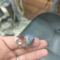 دوتا انگشتر نقره