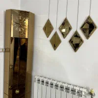 ساعت ایستاده آینه ای