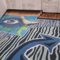 عروس هلندی|پرنده|کارون, |دیوار