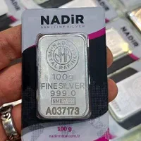 انواع شمش نقره و نقره آب شده