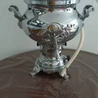 سماور گازی تمیز وسالم ۱۰لیتری