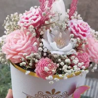 باکس گل شمعی یک هدیه جاویدان برای عزیزترینها|صنایع دستی و سایر لوازم تزئینی|تهران, صد دستگاه|دیوار