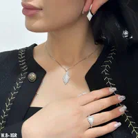 انگشتر رینک سیلور نقره قلب دار صورتی پینک6484|بدلیجات|تبریز, |دیوار