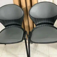 دوعدد صندلی چرم طبی