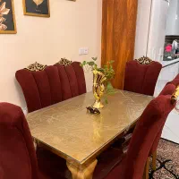 مبل هفت نفره به همراه میز نهارخوری ۶ نفره|مبلمان خانگی و میز عسلی|تهران, حکیمیه|دیوار