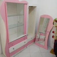 کمدوتخت کودک ومیزتحریر|تخت و صندلی بچه|نیشابور, فردوس شمالی|دیوار