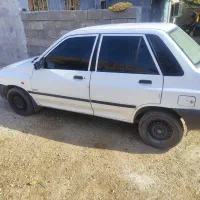 پراید88 بدون رنگ ضربه سفید