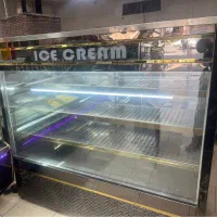 تاپینگ بستنی و فریزر ویترینی