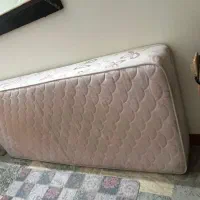 تشک طبی یک نفره+تخت فرفوژه کفی فلزوچوب|تشک تختخواب|اصفهان, پارک سلمان فارسی|دیوار