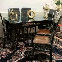 میز ناهار خوری شش نفره جنس چوب|میز و صندلی غذاخوری|شیراز, میانرود|دیوار
