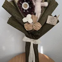 دسته گل خرس مخملی
