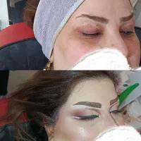 میکاپ شنیون تاتوصورت کراتین وپروتئین کاشت مژه|خدمات آرایشگری و زیبایی|اهواز, کوی علوی|دیوار