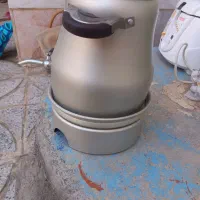 کتری سماوری وسرخ کن کار کرده