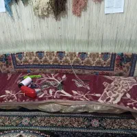 فرش نیمه کاره|فرش|دهگلان, |دیوار