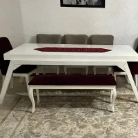 میز نهارخوری میز نهار خوری میزنهارخوری ۸ نفره