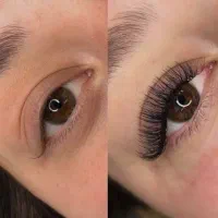 اکستیشن مژه فقط هزینه مواد 200تعداد محدود