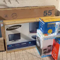 فروش تعدادی کارتن وسایل برقی و الکترونیکی منزل