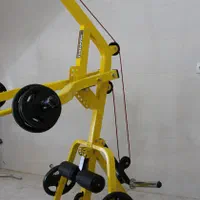 دستگاه بدنسازی به همراه نیمکت مدرج حرفه ای هامرز|تجهیزات ورزشی|یاسوج, |دیوار