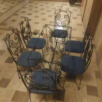 میز غذاخوری ۶ نفره فرفورژه|میز و صندلی غذاخوری|تهران, امانیه|دیوار