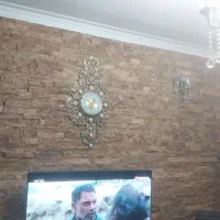 دیوارکوب برنز ۲ عدد