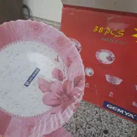 اوپال۶نفرگل صورتی|ظروف سرو و پذیرایی|دزفول, |دیوار