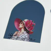 آیینه رو‌میزی کار دست