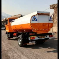 آبرسانی با تانکر آب گالوانیزه ۵۵۰۰ لیتری شرب و غیر