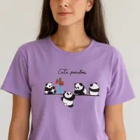 تیشرت طرح پاندا