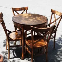 فروش فوری غذاخوری لهستانی ومیزجلومبل عسلی