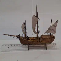 کشتی بادبانی دکوری چوبی|مجسمه، تندیس، ماکت|تهران, سلسبیل شمالی|دیوار