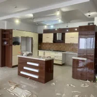 کابینت تمام هایگلس بدنه ام دی اف*هود