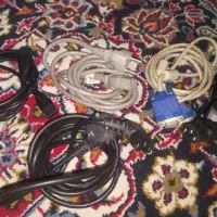 کابل اتصالکیس به مانیتور و کیس به برق و کابل