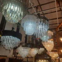 لوستر کریستالی سانتی