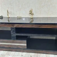 زیرتلوزیونی چوبی