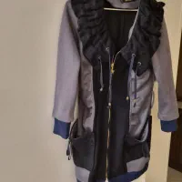 مانتو اولی دورویه  آستر دار  رویه حریر|لباس|تهران, شهرک کوهسار|دیوار