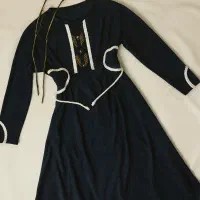 پیراهن سرمه‌ای زنانه سایز 48