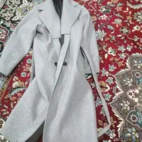 پالتو رنگ کرم روشن خوش رنگ