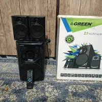 اسپیکر کامپیوتر گرین در حد نو|قطعات و لوازم جانبی رایانه|اهواز, پردیس|دیوار