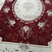 دو عدد فرش زرشکی اکرولیک  تراکم بالا|فرش|اصفهان, دارک|دیوار