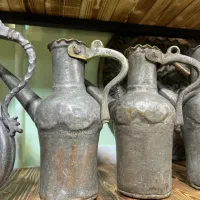 افتابه مسی اصل قدیمی سنگین|کلکسیون اشیاء عتیقه|ساری, |دیوار