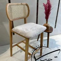 گروه تولیدی توسکا چوب صندلی اپن .کانتر چوب راش