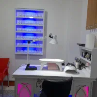 میز و استند لاک بالاین نوری