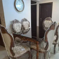 فروش میز ناهارخوری ۶نفره استیل|میز و صندلی غذاخوری|گرگان, |دیوار