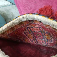 کیف دست باف طرح گبه روی دیوارهم میشه استفاده بشه|گلیم، جاجیم، گبه|تهران, ستارخان|دیوار