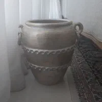 گلدان پتینه سفالی|گل و گیاه طبیعی|مشهد, مشکینی (شهرک غرب)|دیوار